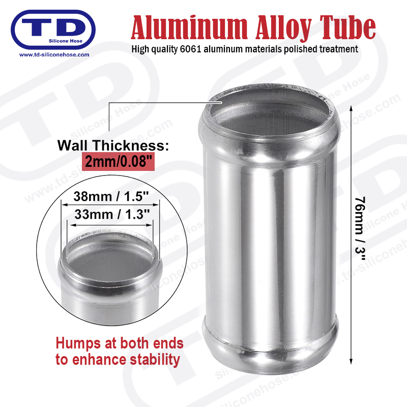 Tubo de aluminio OD: 1,5