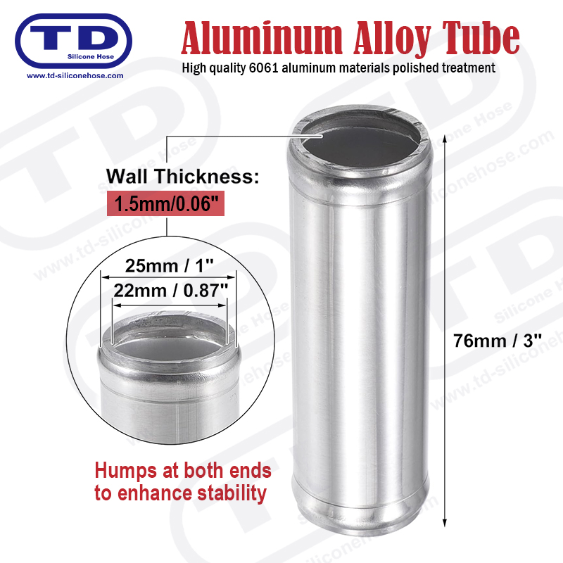 Tubo de aluminio OD: 1,0