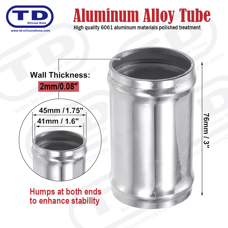 Tubo de aluminio OD: 1,75