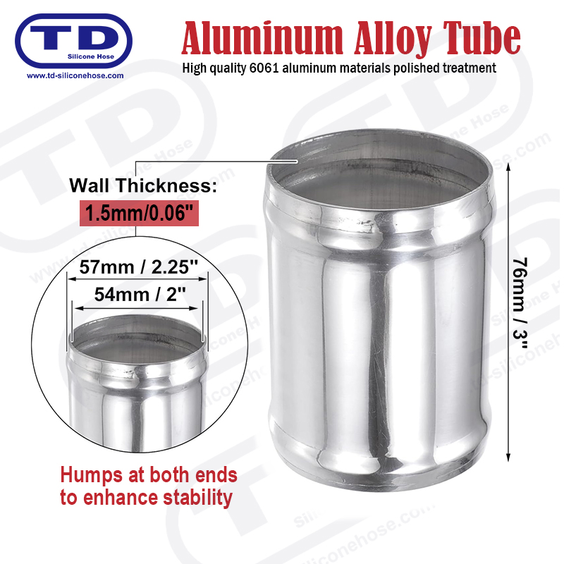 Tubo de aluminio OD: 2,25